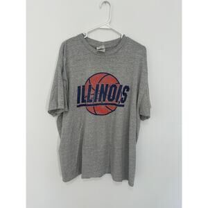 Vintage Nike Illinois Basketball T-Shirt - Large